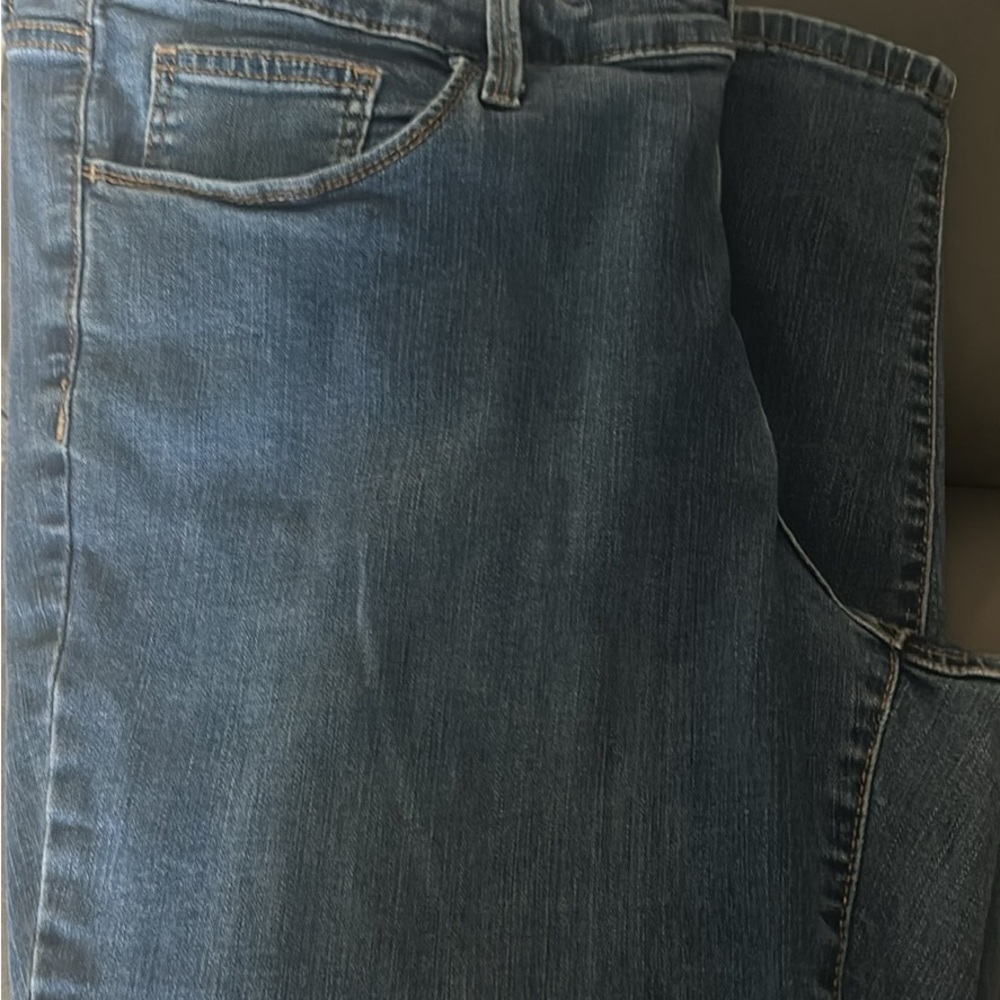 Ava & Viv Women's Relaxed Blue Jeans
